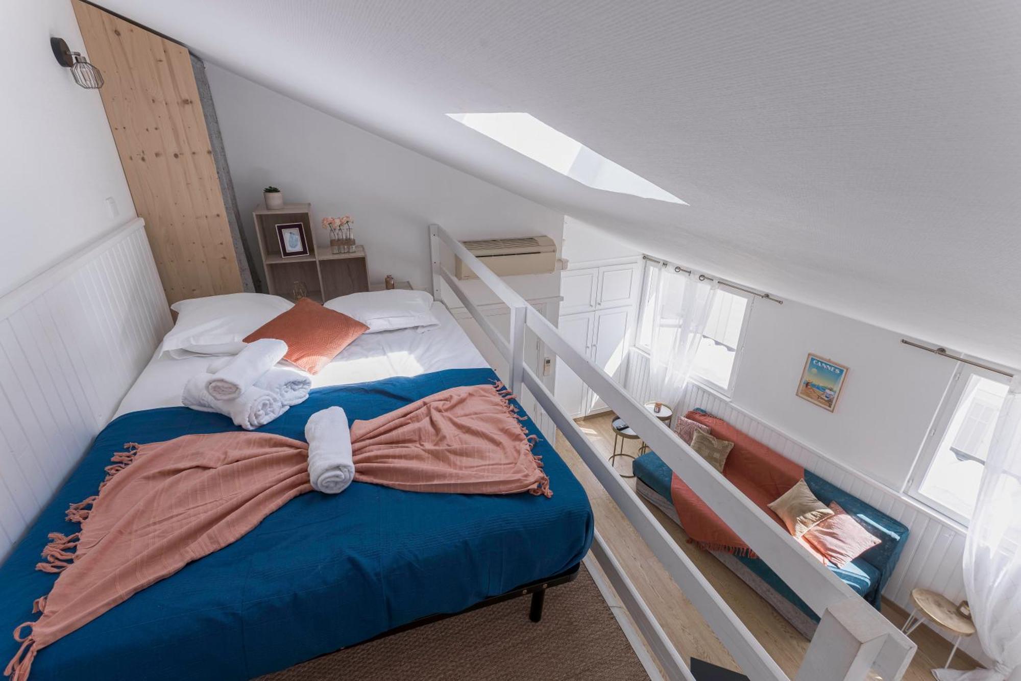 Appartement Andre - Palais & Plage, Clim Cannes